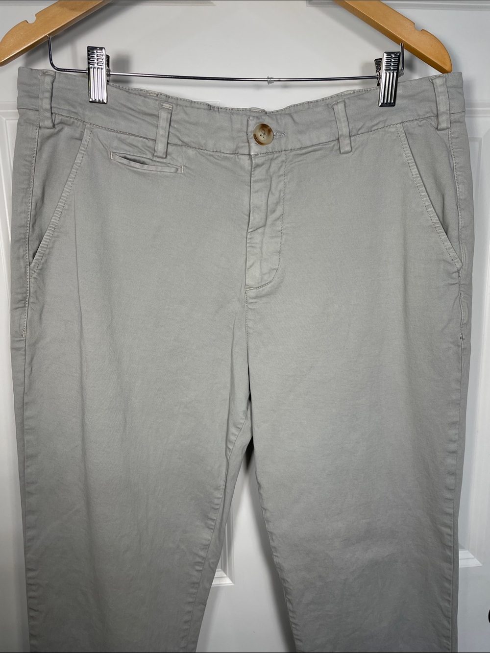 Marine Layer Men’s Chino Pants Size 34 x 31 Gray - Picture 3 of 10